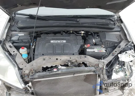 2010 Honda Odyssey Ex-L z USA, uszkodzony, nr VIN 5FNRL3H64AB076204